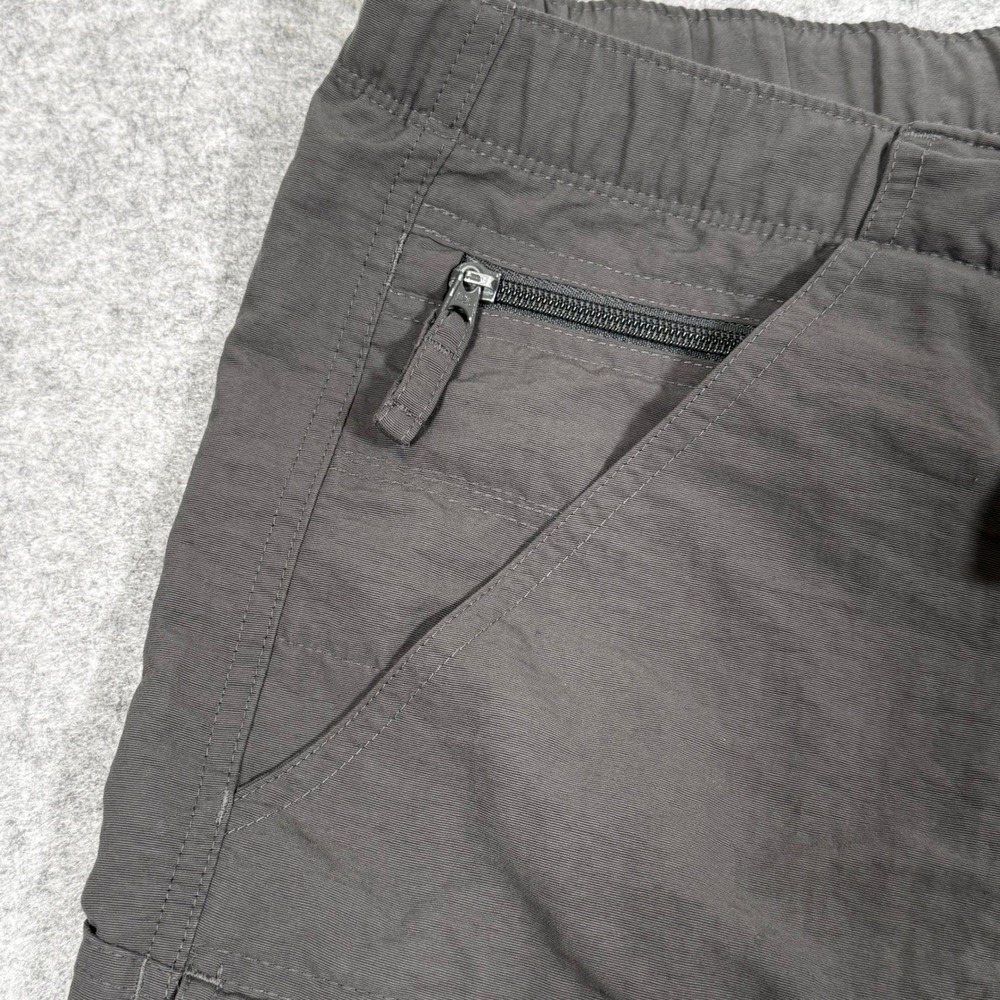 The North Face Mens Paramount Convertible Hiking Pants Gray Nylon Zip Off Large - Picture 14 of 16
